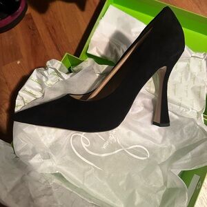 Sam Edelman Black Suede Heels